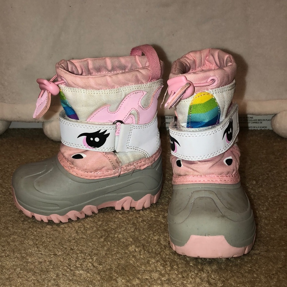 Unicorn rain boots